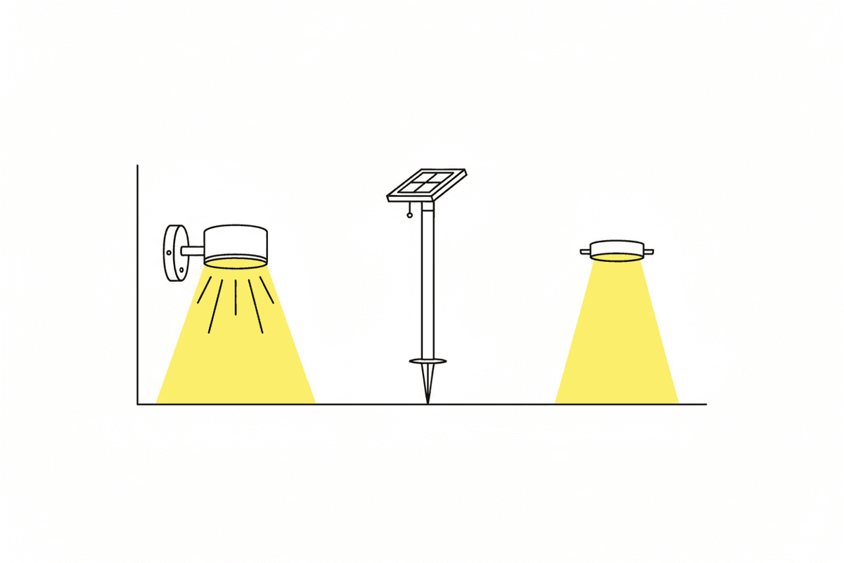 LED schijnwerper 10W draadloos, straler voor binnen- en buitengebruik, voor rijbak