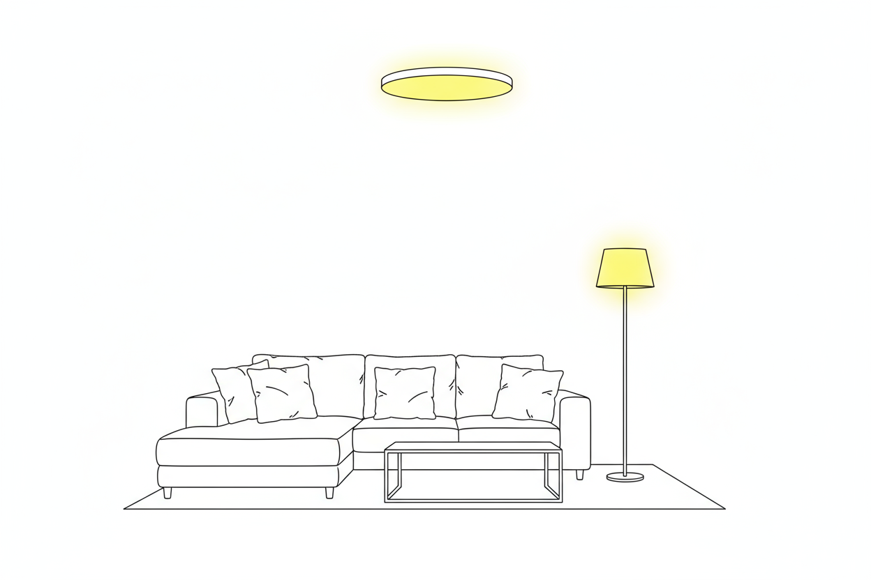 LED verlichting woonkamer