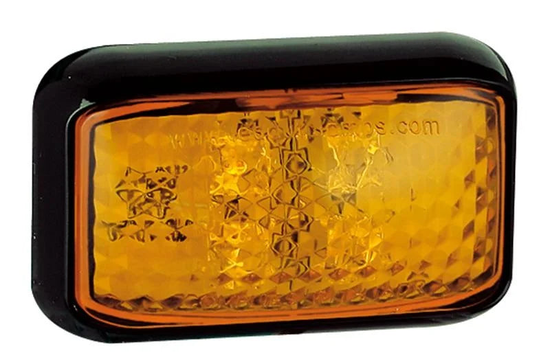 LED Zij-Knipperlicht Amber 12/24V 40cm | 35AME