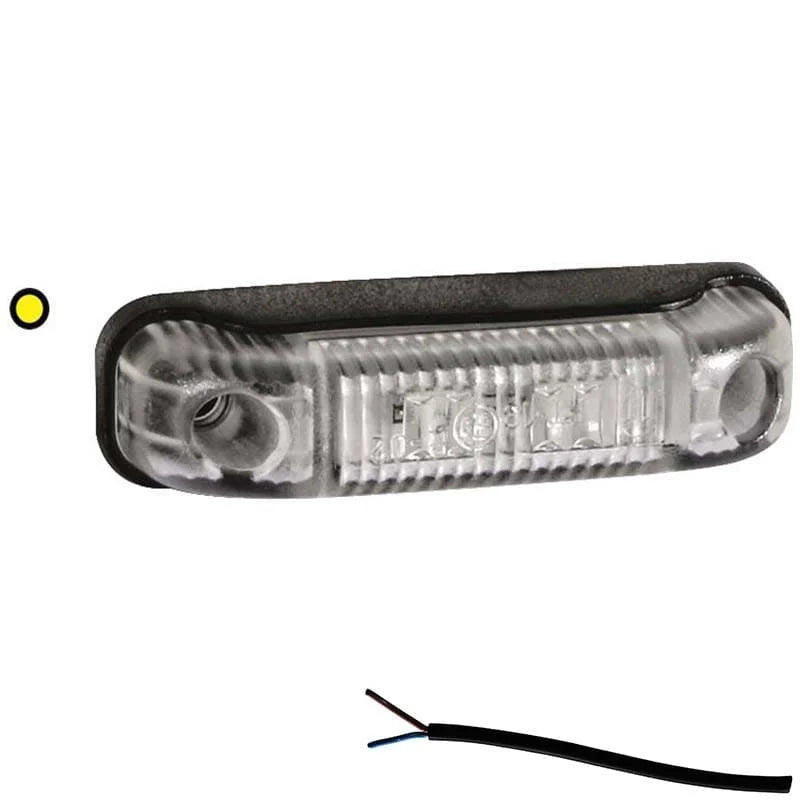 LED-Begrenzungsleuchte gelb | 12-24V | 50cm Kabel |