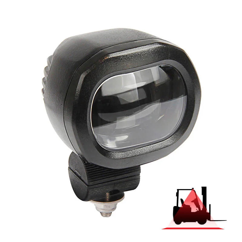 LED-Arbeitsleuchte ROTE Linie | 6 Watt | 10–80 V | 62RP6BM