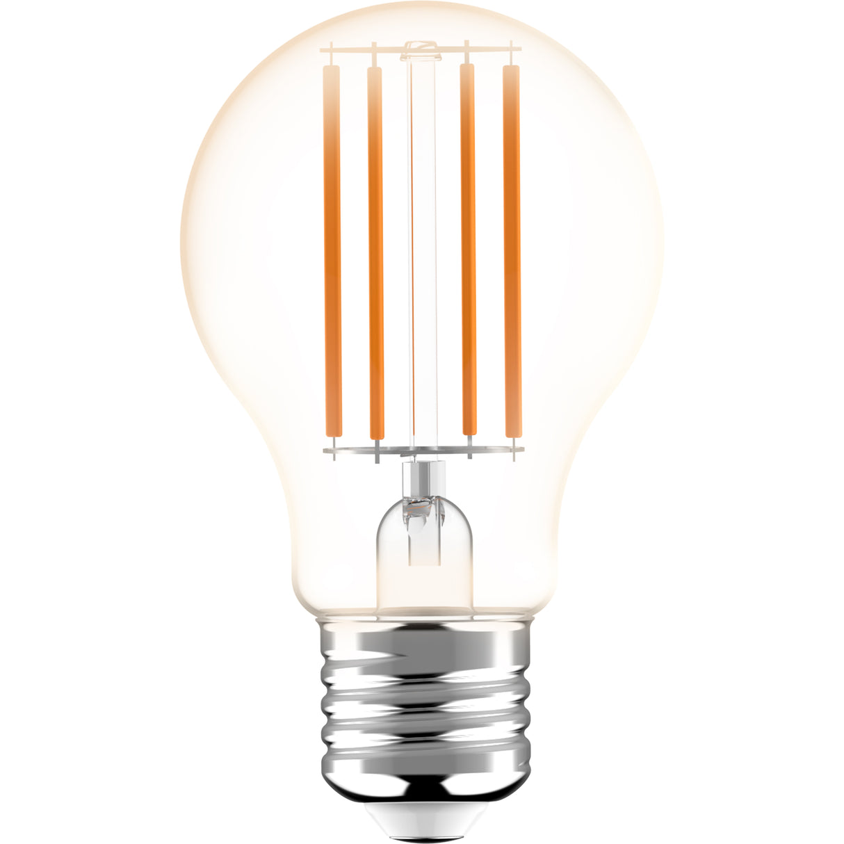 LED-Filamentlampe E27, 470 Lumen, 2,2 W, Warmweiß (3000 K), Klarglas