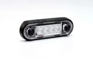 LED-Begrenzungsleuchte, Einbau, grün, 12-24V, 0,15m Kabel | MV-2400G.1