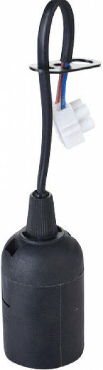 10 x Bewegliche Fassung E27 mit Klemmenblock - Set mit 10 E27-Lampenfassungen max. 60W