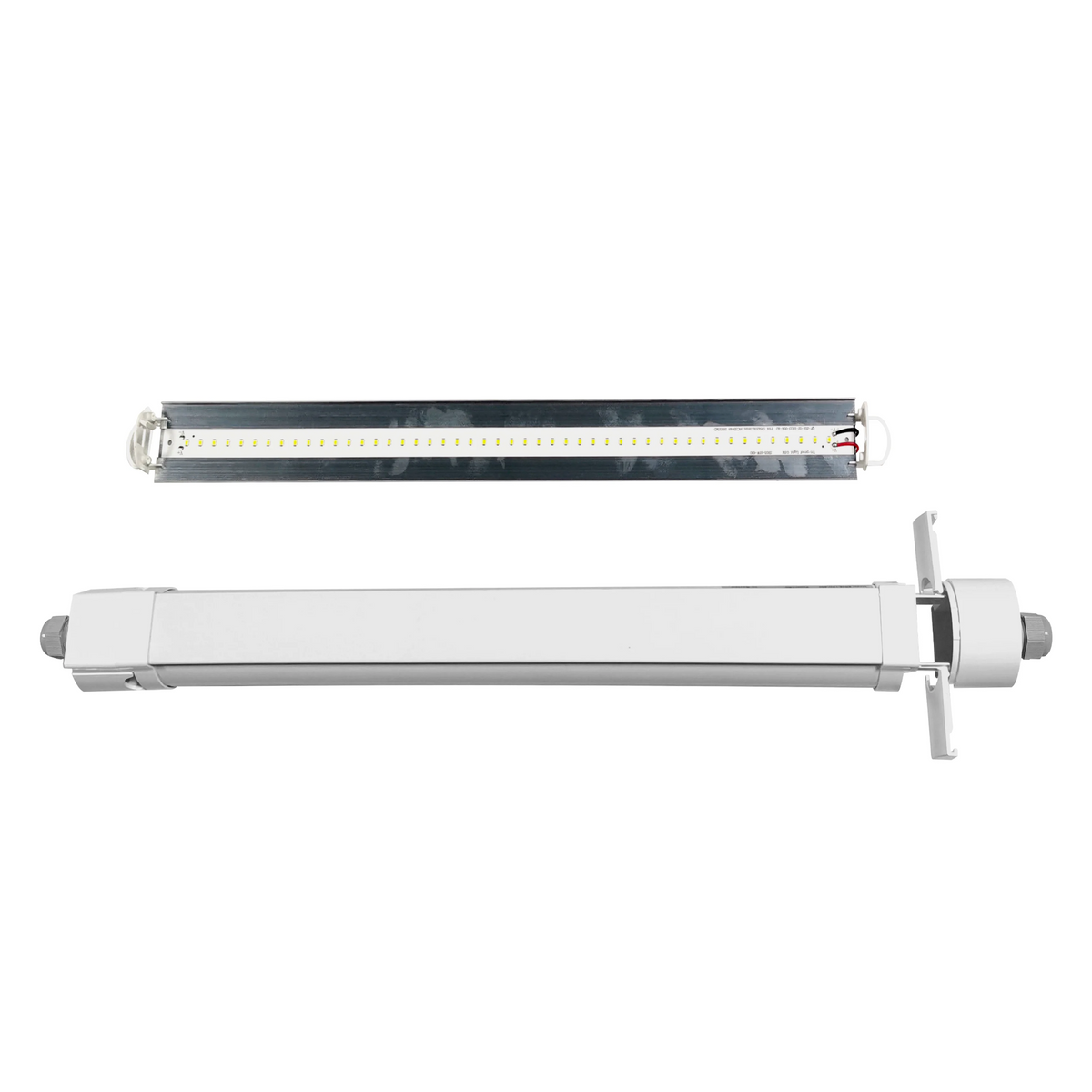 LED Tri-proof Armatuur, Koppelbaar, IP65 IK10, 230V