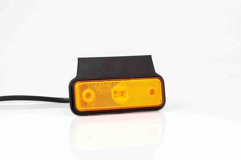 LED-Begrenzungsleuchte | Bernstein | 12-24 V | 50 cm Kabel | 0,75 mm Stecker | MV-2960A