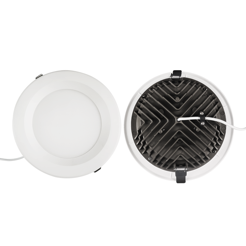 LED Downlight 12W - Daglichtwit 6000K - 1200 lm - Ø145mm - Zaagmaat Ø125mm - 120° - IP20 - CRI80 - 50 stuks - 230V