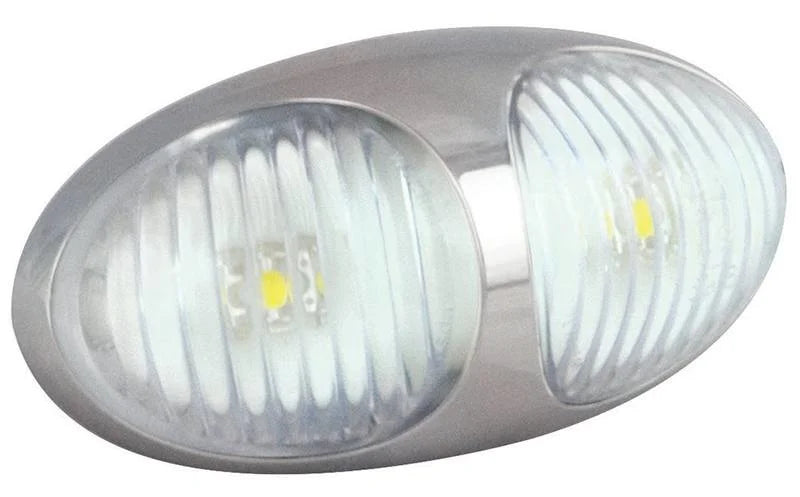 LED-Begrenzungsleuchte weiß | 12-24 V | 10 cm Kabel | 37CWM2P