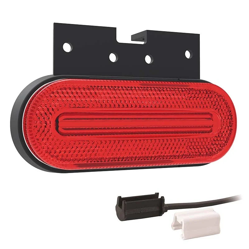 LED marker light red | 12-24v | 1.5mm². connector | M10MV-770R