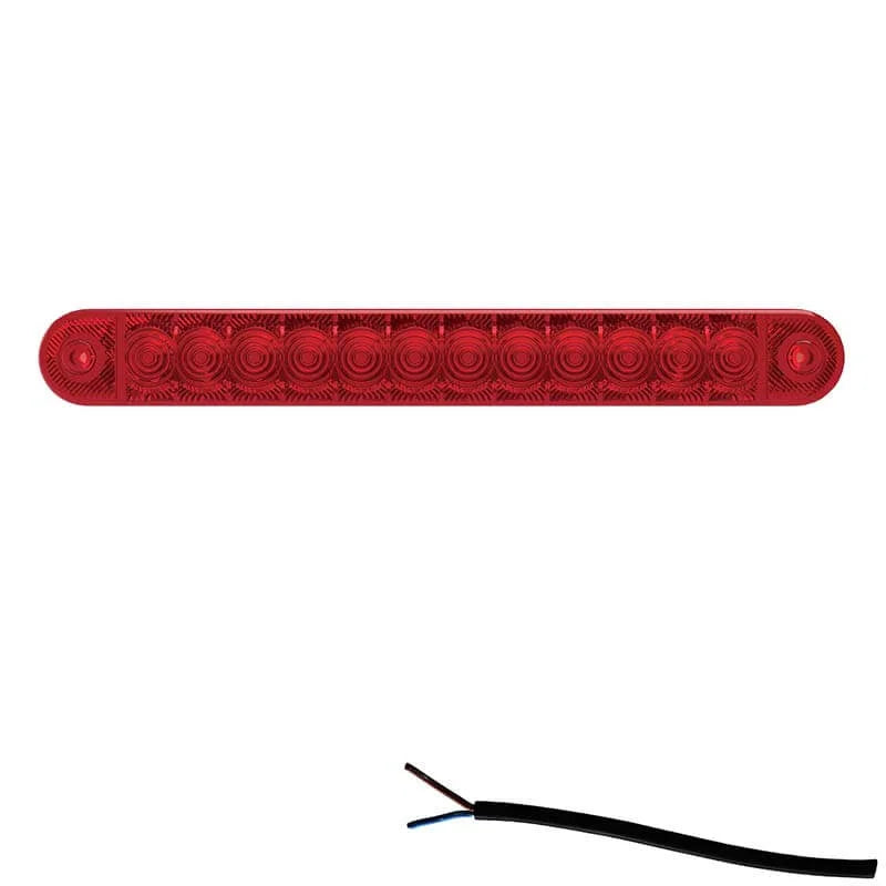 Rote LED-Begrenzungsleuchte | 12-24V | 50cm Kabel |