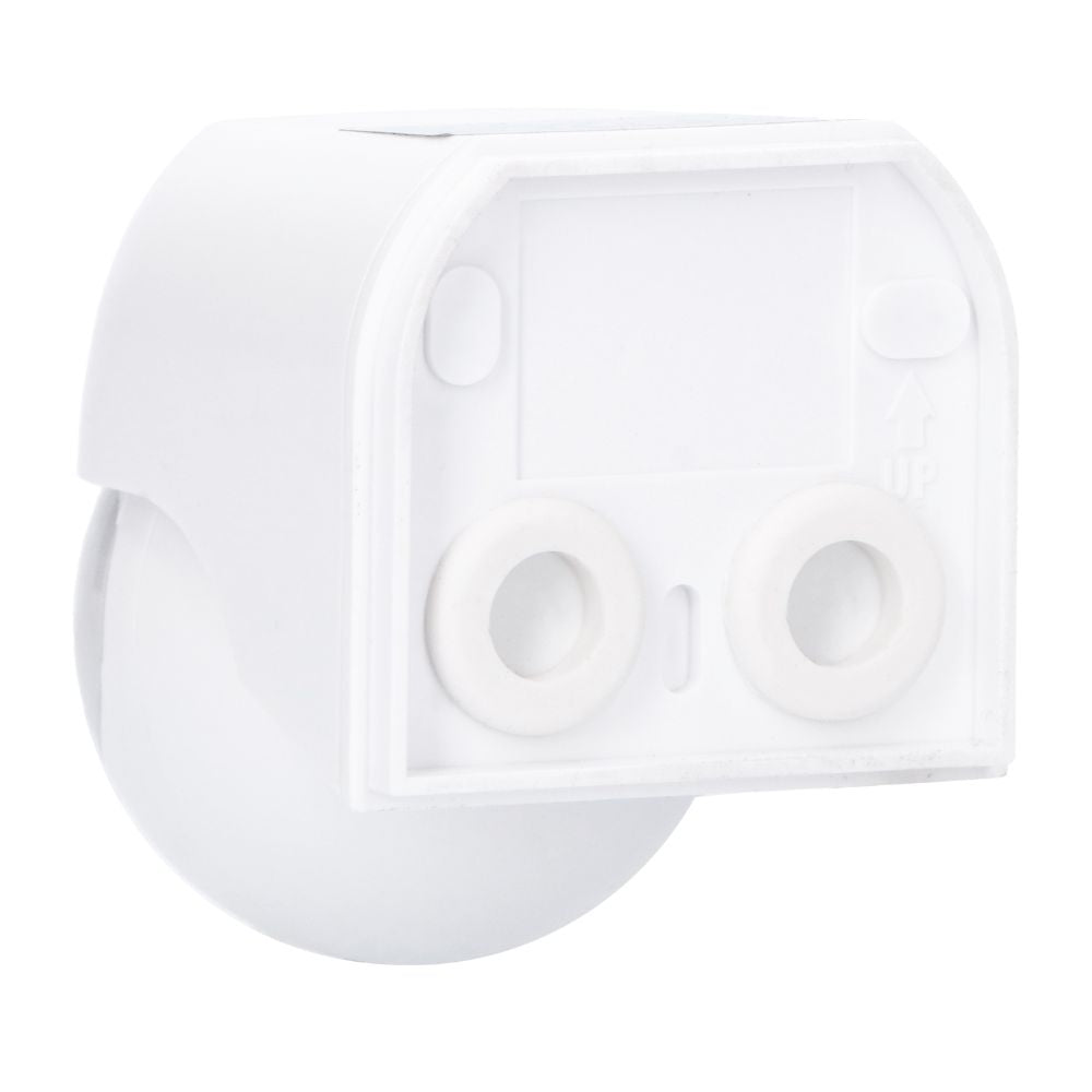 PIR-Bewegungsmelder – 12 m Reichweite – 180° Erfassungswinkel – Schutzart IP54 – Für den Innen- und Außenbereich geeignet – 2000 W