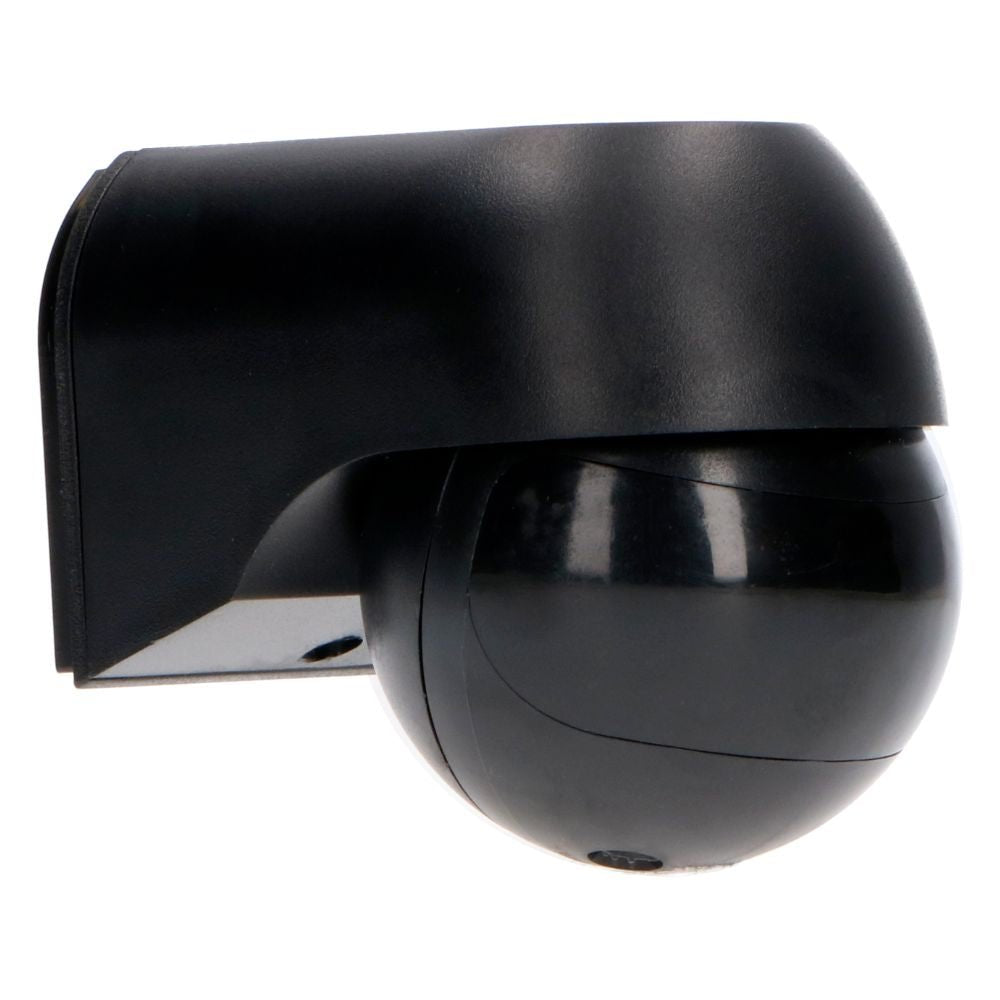 LED's Light 2-in-1 Bewegungsmelder mit 12 Metern Reichweite - Für den Innen- & Außenbereich - Wandmontage - Schwarz