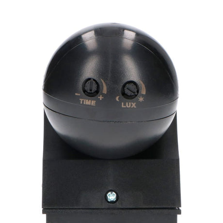 LED's Light 2-in-1 Bewegingsmelder met 12 meter bereik - Voor binnen & buiten - Wandmontage - Zwart