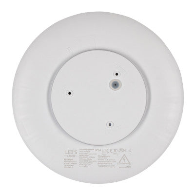 LED Ceiling Lamp 1600 lumens - 18W - Warm white 3000K - Motion sensor - IP54 - Ø30cm