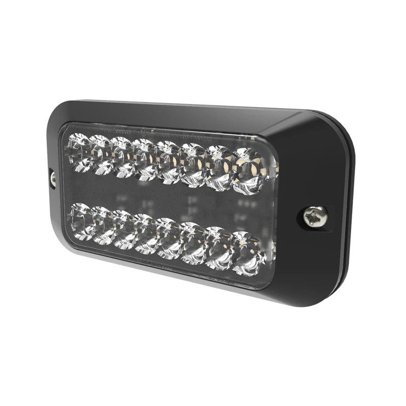 LED-Blitz | R65 | gelb + weiß (geteilt) 8-LED | 12-24 V | ED3789AC
