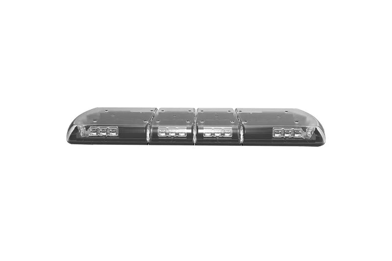 LED-Blitzleiste gelb | 12er Serie | ECE-R65 gelb | transparent | 910mm | 12-30176-E