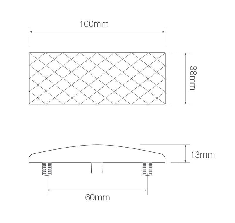 LED Begrenzungsleuchte weiß 12/24V 2-PIN