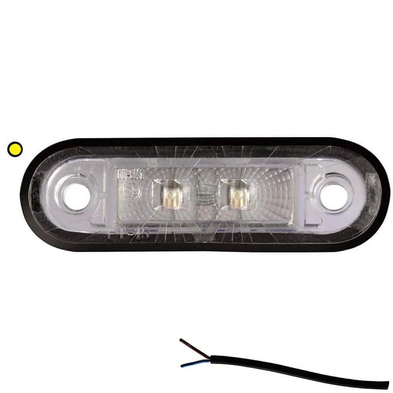 LED-Begrenzungsleuchte gelb | 12-24V | 50cm Kabel |