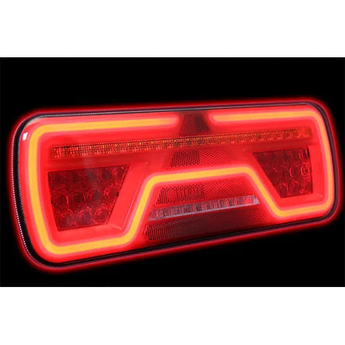 LED Neon Achterlicht Dynamisch Knipperlicht 12/24V | VC-2001