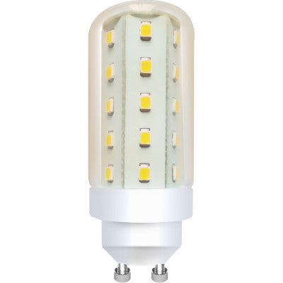 LED-Spot GU10, 400 Lumen, 4 W, 2700 K, CRI 97, T30-Röhre, Klarglas