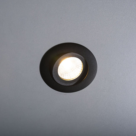 3 PACK - LED's Light Pro LED Inbouwspot Zwart - DimToWarm - Ø 68mm - Kantelbaar - Warm wit licht - CRI95- Dimbaar