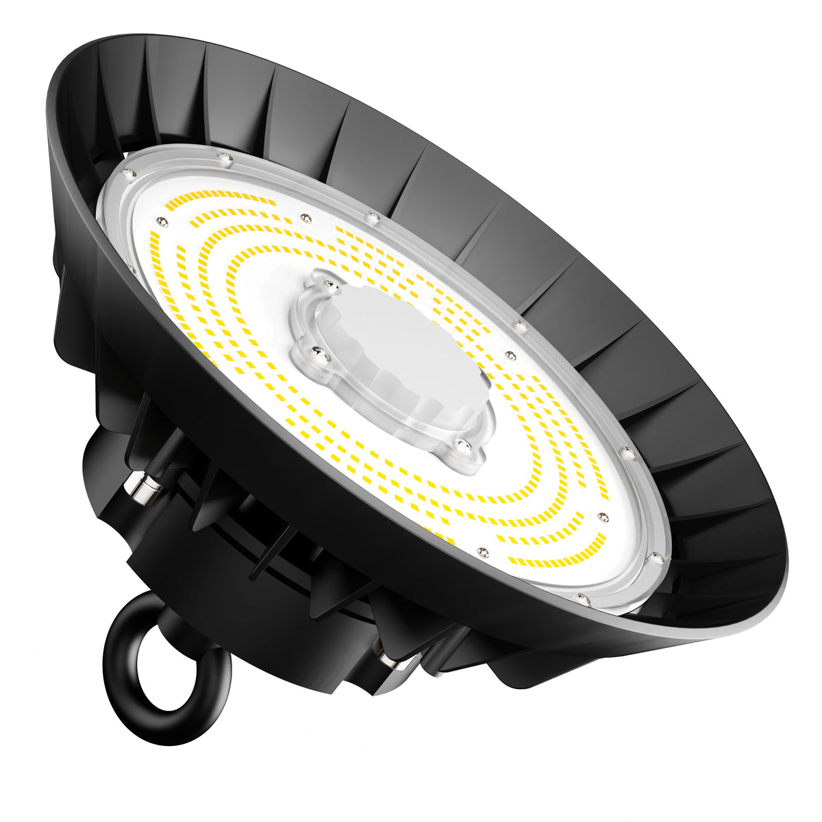 UFO LED Highbay 100W 14000lm - Warmwit 3000K - Bewegingssensor - Dimbaar 0-10V - IP65 - 230V