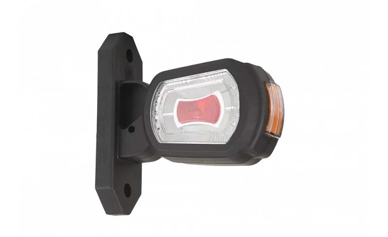 LED Standlicht rechts rot/weiß/gelb 12/24v 50cm Kabel | MB-2702RWA