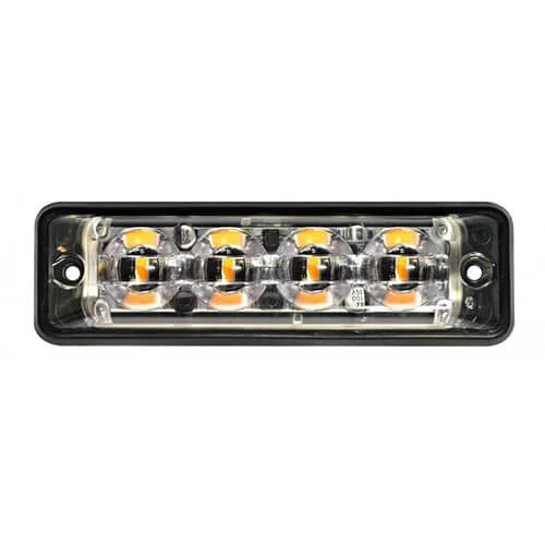 LED flasher with 4 LEDs | Ultra-flat Slimline | Blue | 10-30V | SSLED4DVB