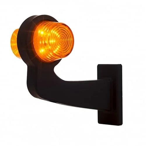 LED Pendellamp Amber Haakse Steel Helder 12/24V | MB-1013A