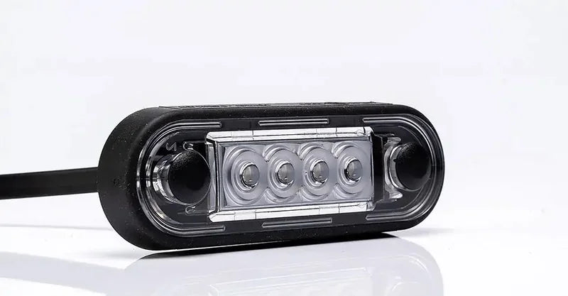 LED-Begrenzungsleuchte Bernstein | 12-24 V | 50 cm Kabel | MV-2400A.1