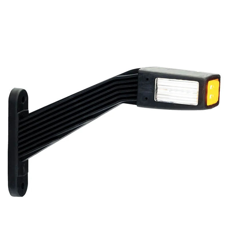 Links | LED-Breitenleuchte | abgewinkelter Stiel | 12-36V | 30cm Kabel | MB-1451