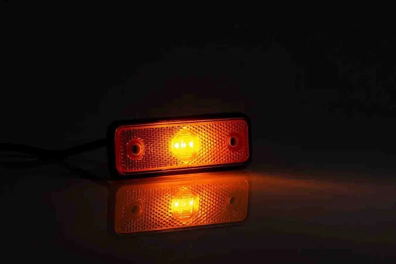 LED marker light amber | 12-24v | 50cm. cable | 0.75mm². connector | MV-2900A