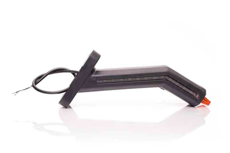 LED Breedtelamp Links zonder Knipperlicht Clear 12/24V | MB-8000