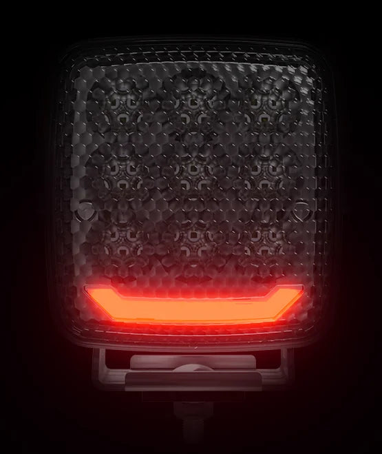 Ollson Silverback 80-Watt-LED-Arbeitsleuchte mit ROTEM Positionslicht, 5600 Lumen