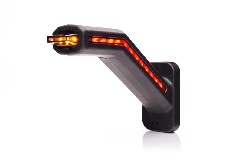 LED Breedtelamp Links zonder Knipperlicht Dark 12/24V | MB-8000