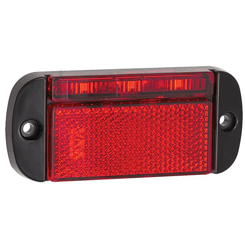 Red LED marker light | 12-24V | 40cm cable | 44RME