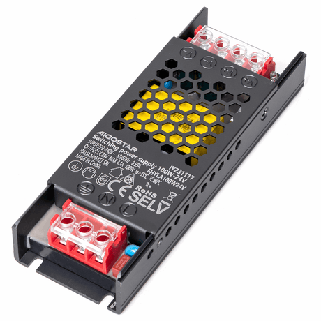 Aigostar LED driver 24V 100W met ventilatieopeningen voor efficiënte energievoorziening