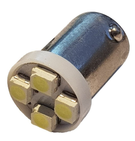 Auto LEDlamp 2 stuks | LED BA9S kentekenverlichting | 4 - SMD daglichtwit 6500K | 12V - LEDPLANET.NL