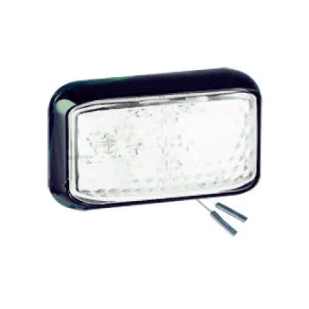 LED-Begrenzungsleuchte weiß | 12-24V | 2-poliger Stecker | 35WME2P