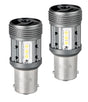 BA15S - 1156 - autolamp set 2 stuks - 6500K | P21W 7506 - 2x 12 - SMD LED | geforceerde koeling - CANBUS 12V & 24V DC - LEDPLANET.NL