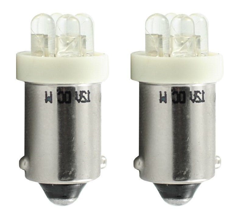 BA9s auto lamp 2 stuks T4W wit | LED kentekenverlichting/signaalverlichting | 12V DC - LEDPLANET.NL