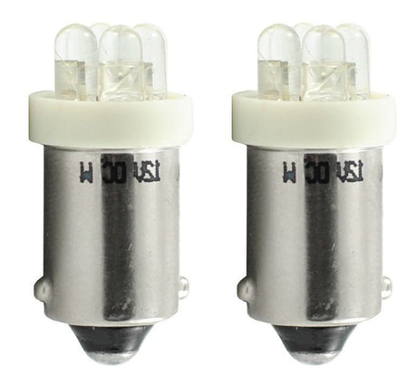 BA9s auto lamp 2 stuks T4W wit | LED kentekenverlichting/signaalverlichting | 12V DC - LEDPLANET.NL