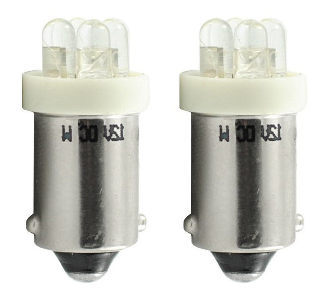 BA9s auto lamp 2 stuks T4W wit | LED kentekenverlichting/signaalverlichting | 12V DC - LEDPLANET.NL