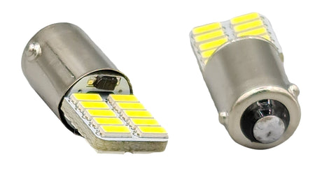 BAX9S auto lamp 2 stuks | LED kentekenverlichting | 20 - SMD daglichtwit 6000K | 12V DC - LEDPLANET.NL