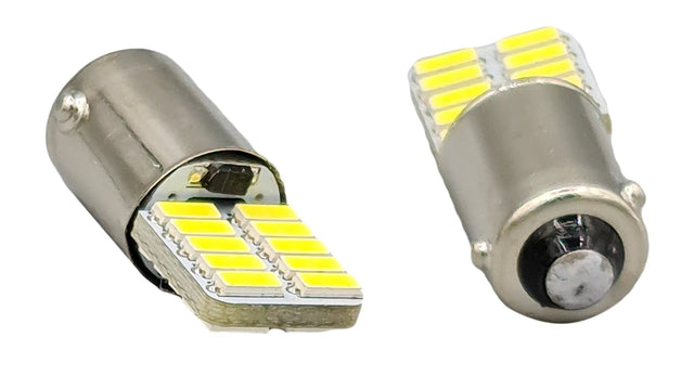 BAX9S auto lamp 2 stuks | LED kentekenverlichting | 20 - SMD daglichtwit 6000K | 12V DC - LEDPLANET.NL
