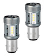 BAY15d - 1157 - autolamp set 2 stuks - 6500K | P21/5W 7528 - 2x 12 - SMD LED | geforceerde koeling - CANBUS 12V & 24V DC - LEDPLANET.NL