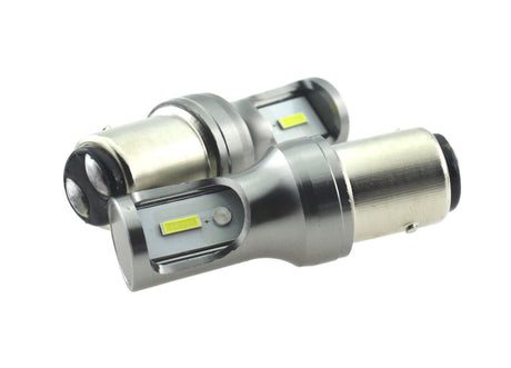 BAY15D - 1157 - LEDlamp set | 2x 2 - SMD LED daglichtwit 6000K | 12V DC - LEDPLANET.NL
