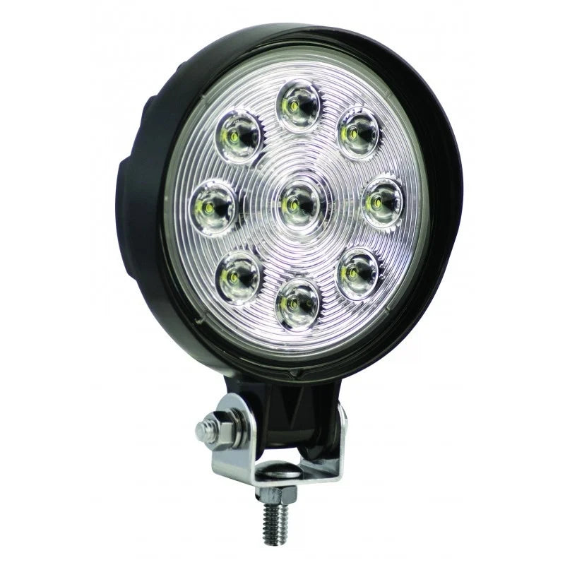 LED-Arbeitsleuchte | rund 27 Watt | 2300 Lumen | 12-24 V | Flutlicht | 12227BM