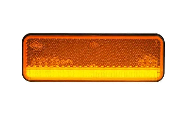 LED Zij-Markering met Knipperlicht 12/24V 0,5m | MZK-3200A