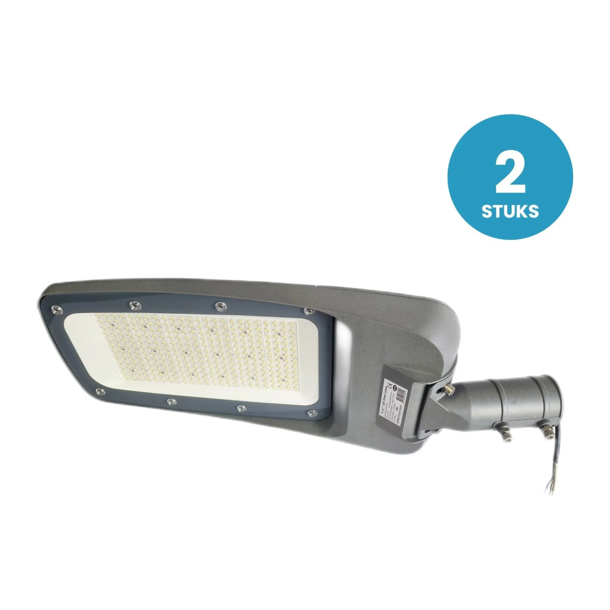 LED Straatverlichting 200W 34000lm, Koelwit 4000K, IP66, 2 stuks, 230V